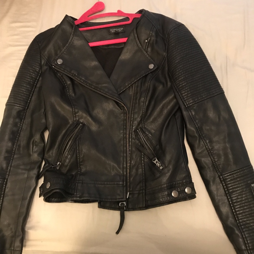 Topshop Faux Leather Jacket!